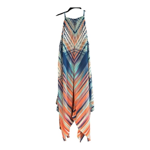 MSK Dresses & Skirts - Colorful Geometric Maxi Dress